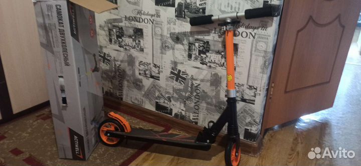 Самокат двухколесный