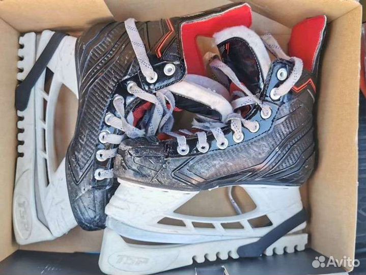 Коньки хоккейные детские bauer nsx размер 34