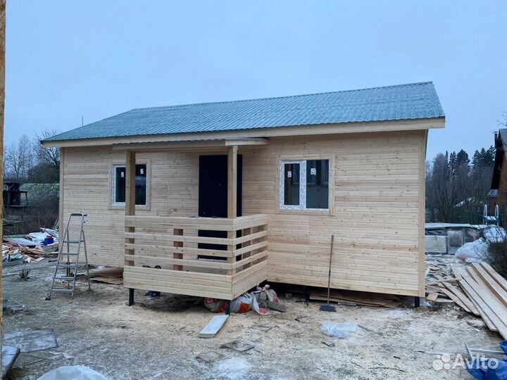 Все сезонные дачный домик утеплённые