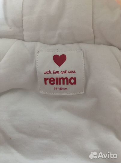 Зимний комбинезон для девочки 74/80 Reima