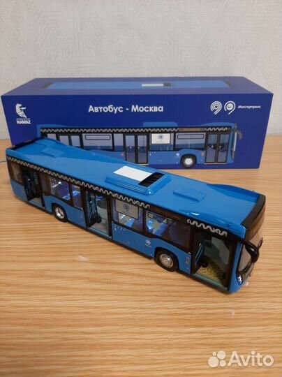 Модель автобуса 1:43 камаз мосгортранс