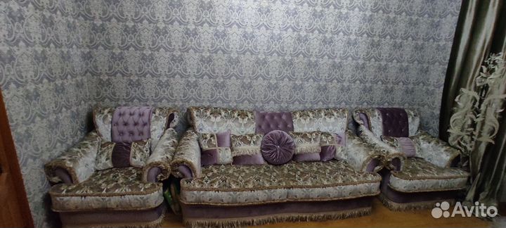 Диван и 2 кресла бу