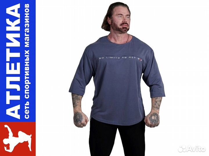 Футболка No Limits 3369 цв. Синий, р. S-3XL