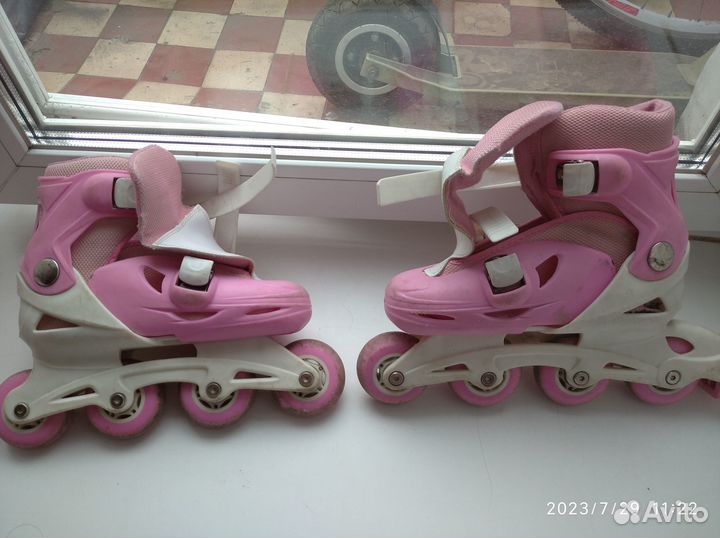 Ролики раздвижные 35-38