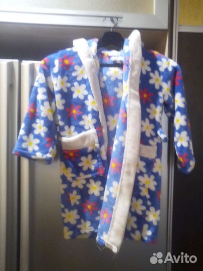 Детский махровый халат