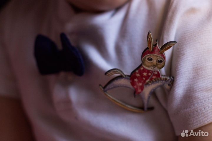 Кролик-прищепка