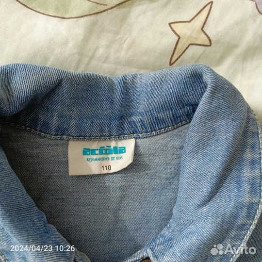 Джинсовка для девочки 110