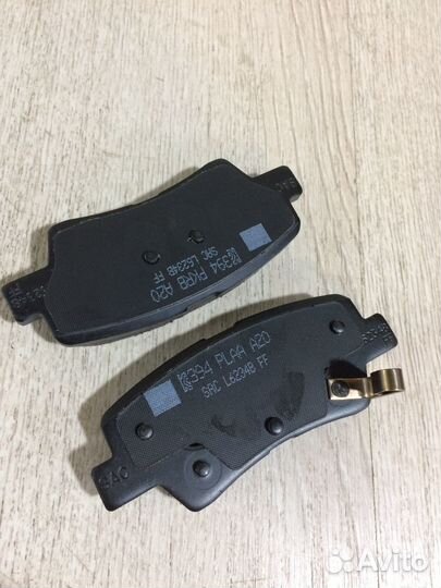 Колодки тормозные задние Солярис Рио 3 Сид Соул i