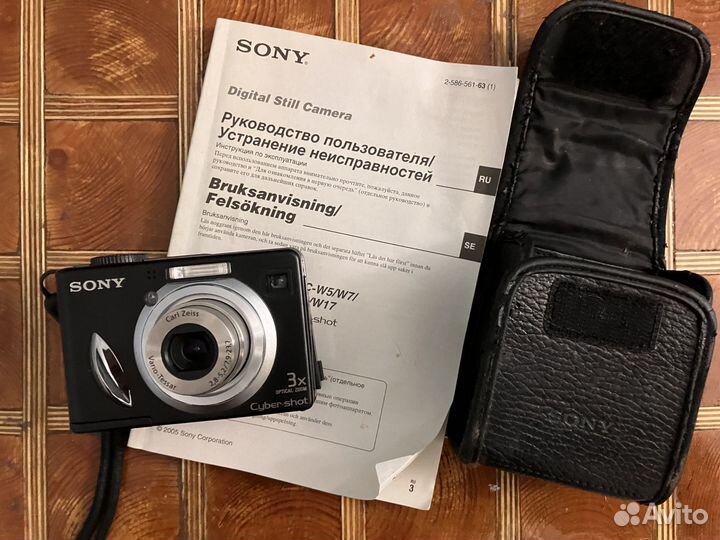 Фотоаппарат sony cyber shot DSC-W15