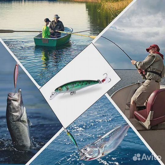 Набор воблеров для рыбалки