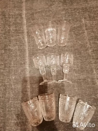 Хрустальная посуда СССР