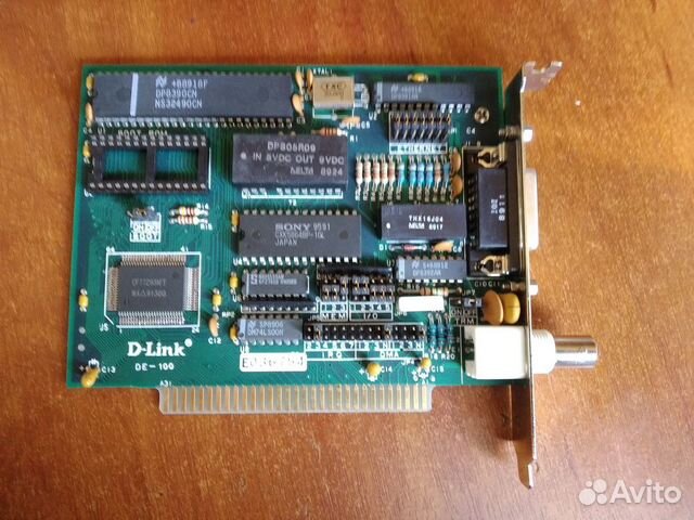 Сетевой адаптер D-Link dе-100