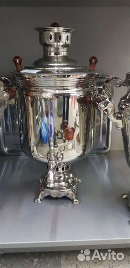Самовар уголный востановленный