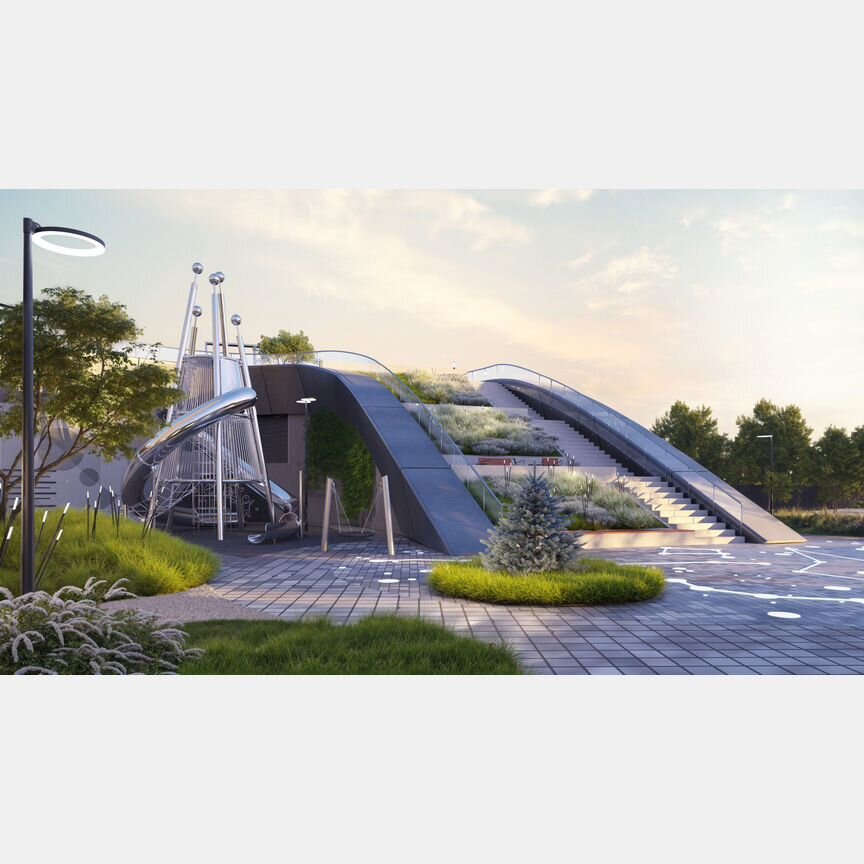 4-к. квартира, 94,1 м², 55/64 эт.