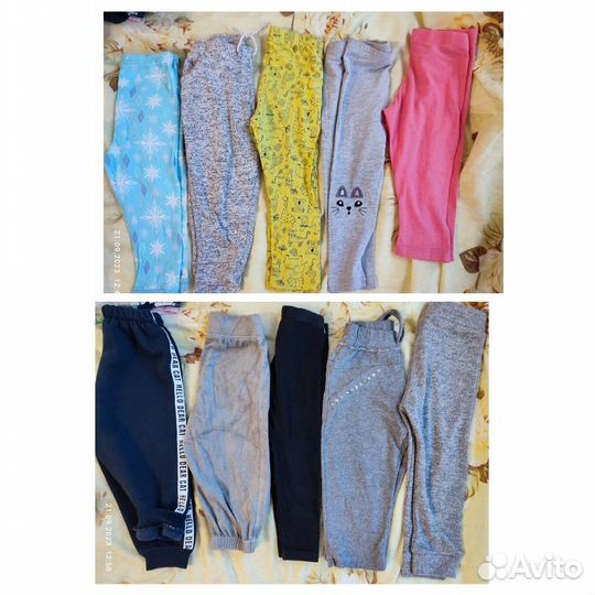 Пакеты одежды для девочки 80-86