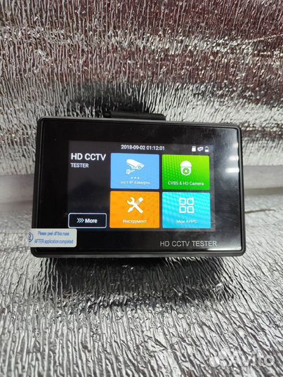 Тестер Fiesta T-2 для камер видеонаблюдения и LAN