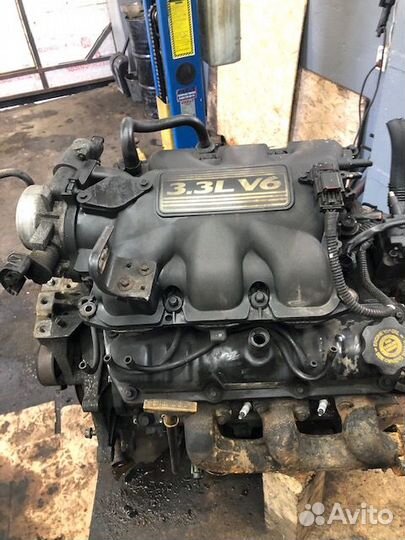 Двигатель dodge caravan 3,3