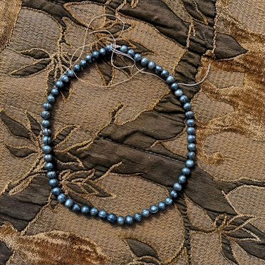 Ожерелье из черного жемчуга