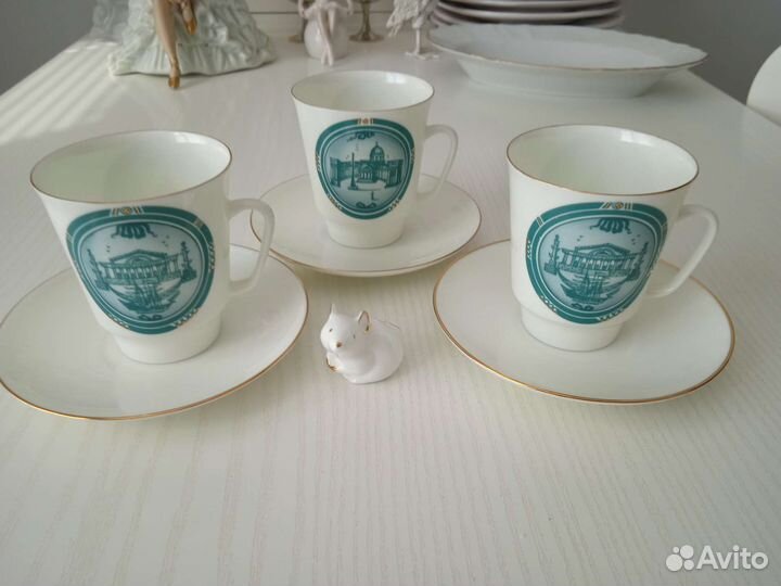 Кофейные пары костяной фарфор лфз