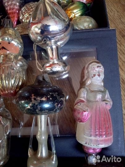 Елочные игрушки СССР