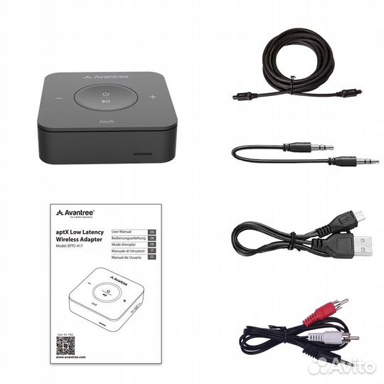 Bluetooth аудио приемник/передатчик Avantree TC417