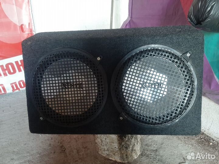 Сабвуфер+усилок