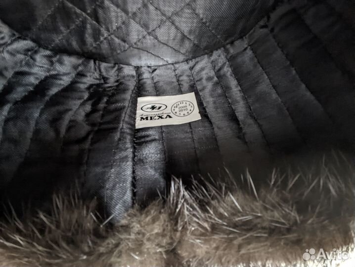 Шапка норковая мужская