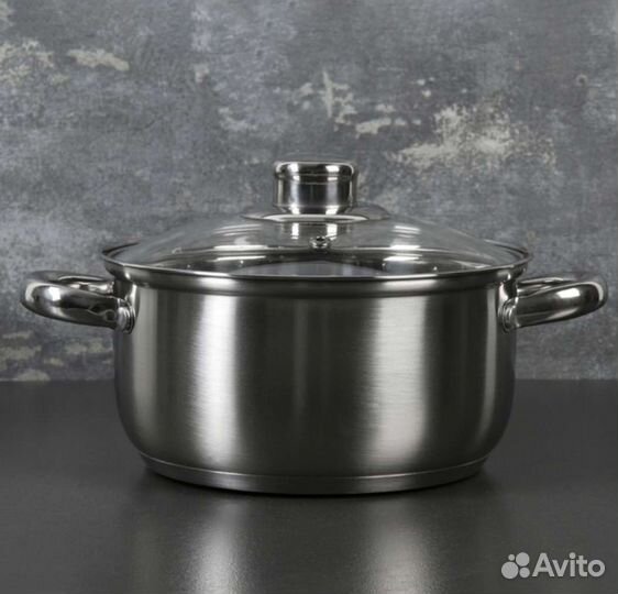 Набор кастрюль из нержавеющей стали, нержавейки