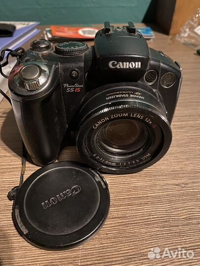 Зеркальный фотоаппарат canon S5IS