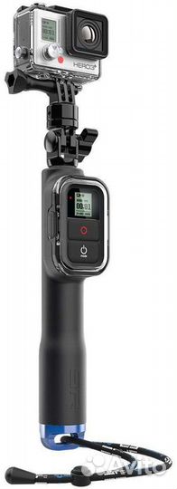 Монопод телескопический для GoPro с пультом Wi Fi