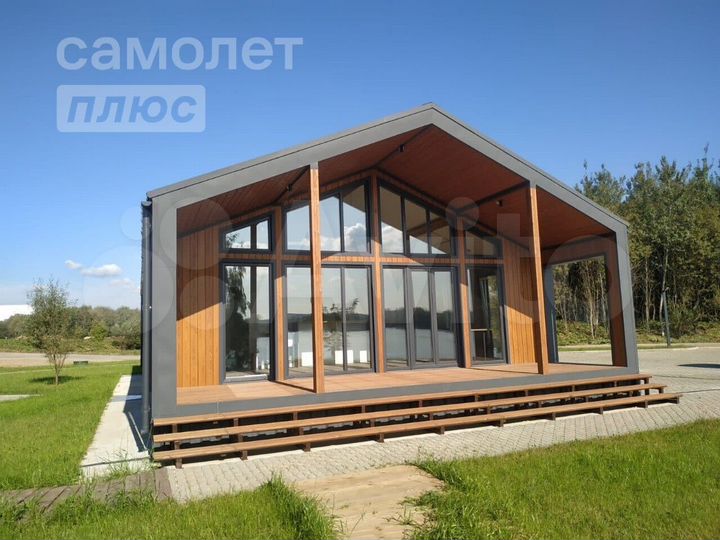 Коттедж 120 м² на участке 10 сот.