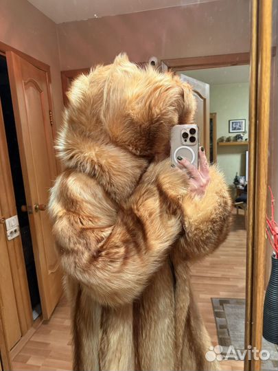 Шуба из лисы