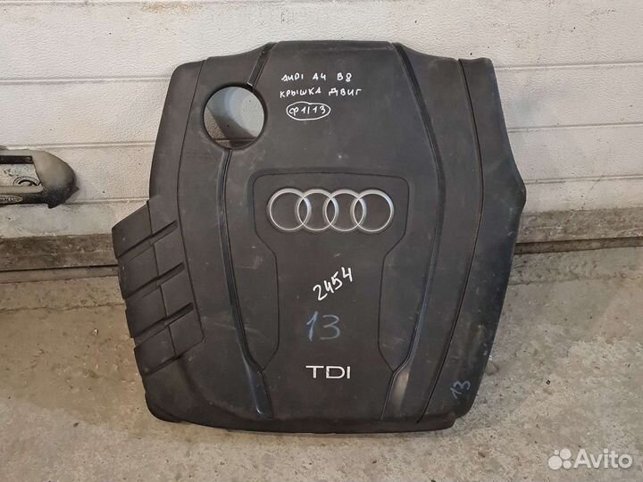 Декоративная крышка двигателя ауди tdi