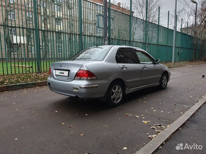 Mitsubishi Lancer 1.6 AT, 2005, 217 000 км
