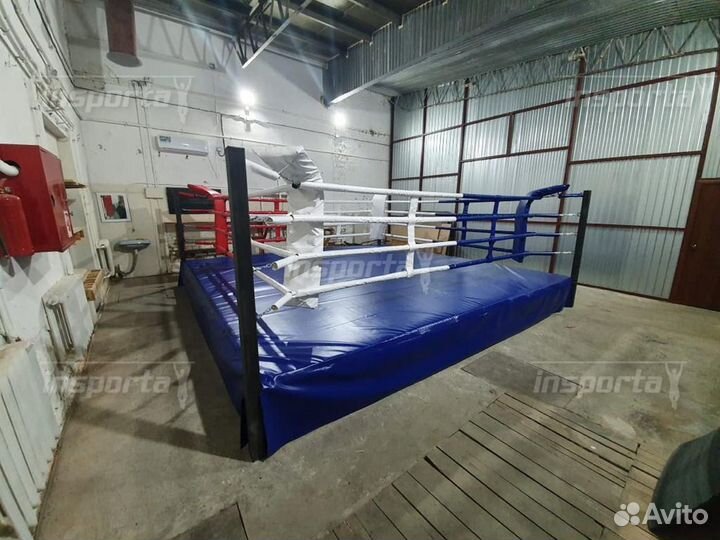 Ринг боксерский 4*4 метра на помосте 0,5 метра