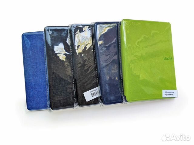 Новый черный чехол для Paperwhite 2021 полиуретан