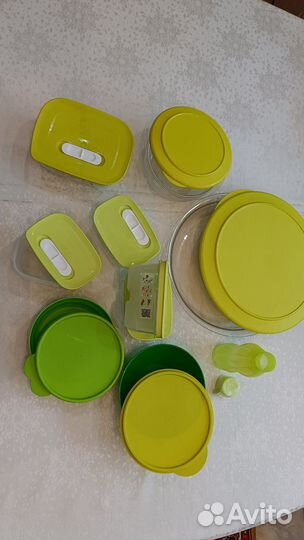 Tupperware. Контейнеры. Ум. холод-ки. Бутылка