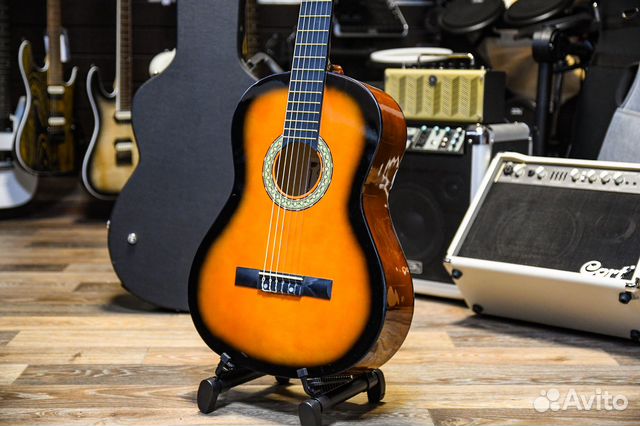 Детская классическая гитара 3/4 Fabio + Аксессуары