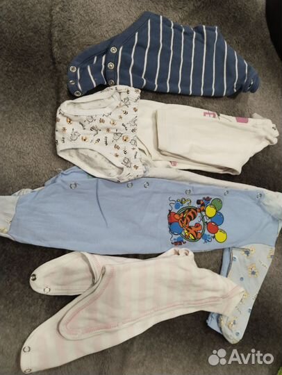 Пакет вещей для девочки р.60-68