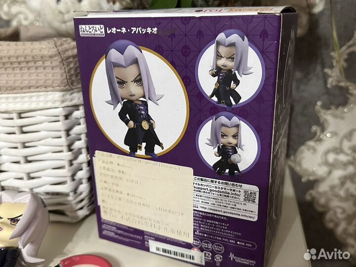 Nendoroid jojo оригинал Leone Abbacchio