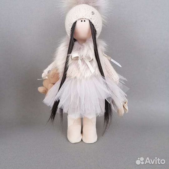 Текстильная кукла ручной работы