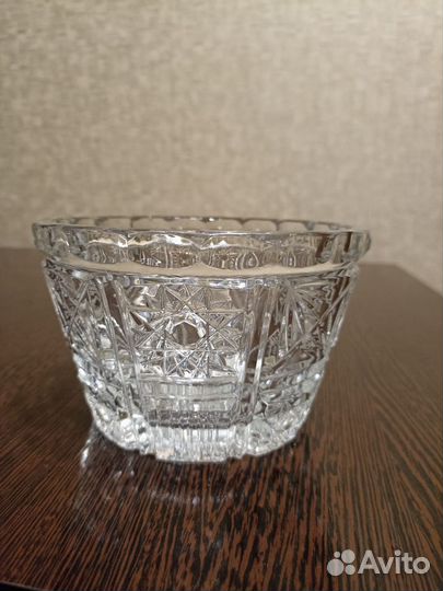 Конфетница и ваза хрусталь СССР