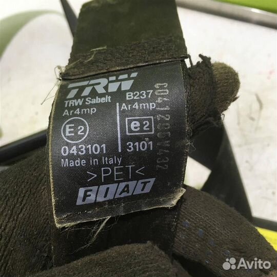 Ремень безопасности с пиропатроном Фиат Пунто 176