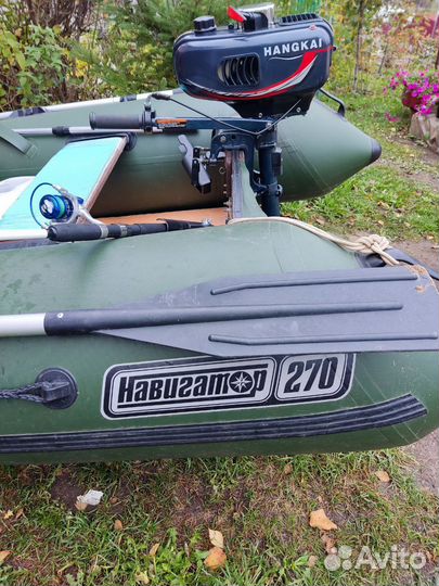 Надувная лодка пвх бу с мотором