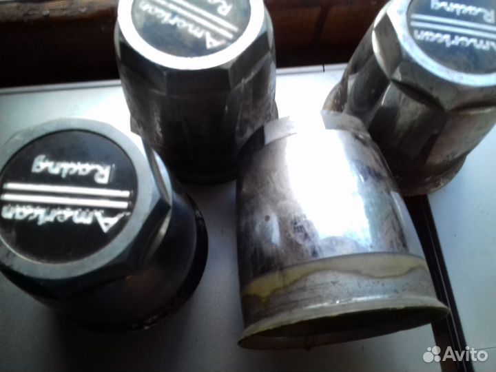 American Racing ступичные колпаки под хром