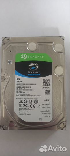 Жесткий диск Seagate SkyHawk 8 тб ST8000VX004