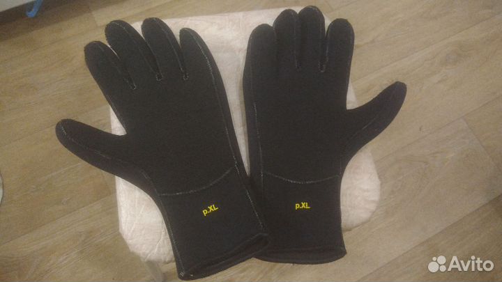 Перчатки для подводной охоты 6мм