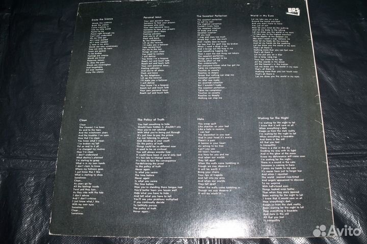 Пластинка\Depeche Mode\1990\Violator\