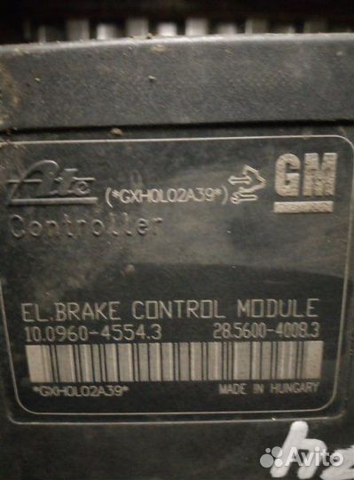 Блок abs Chevrolet Cruze 1.8 2012