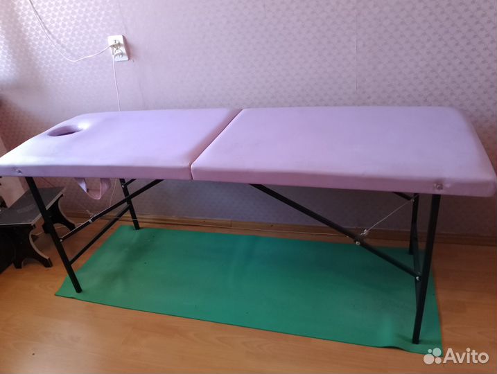 Массажный стол складной с вырезом для лица